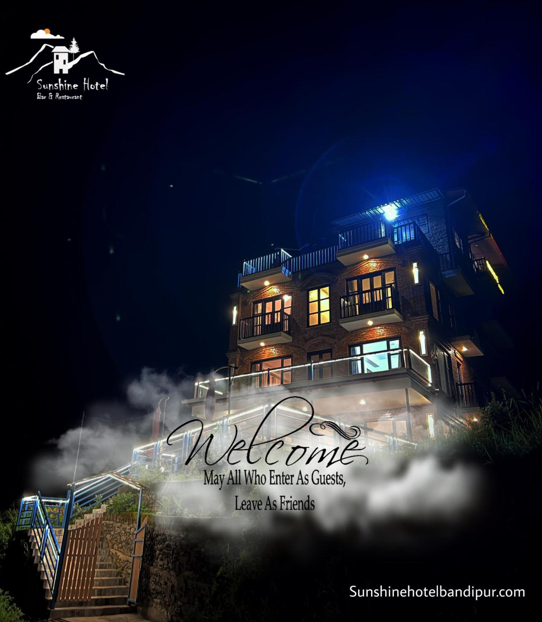 Sunshine Hotel Bandipur Tanahun Exterior foto